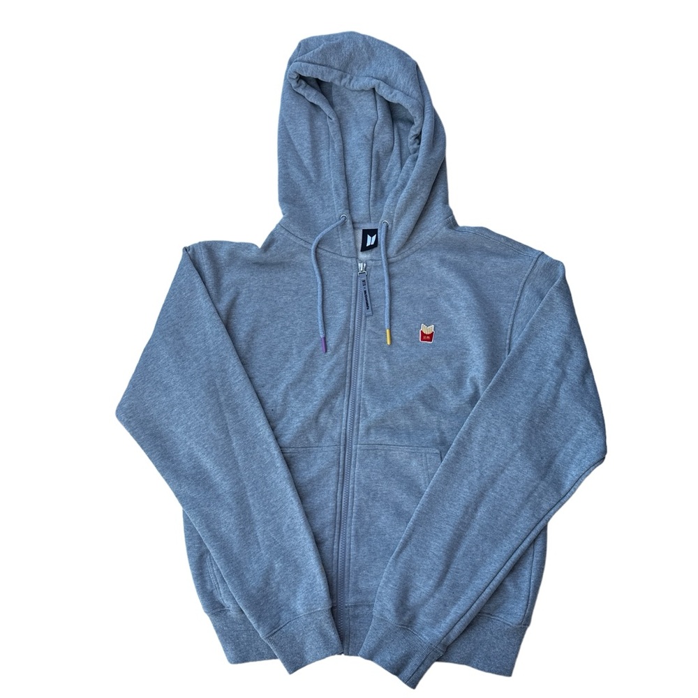 BTS x McDonald's collaboration hoodie Gray Jim Size Medium